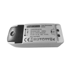 BRY-12W-300ma-IP20-TRIAC DIMMEABLE DRIVER - 1