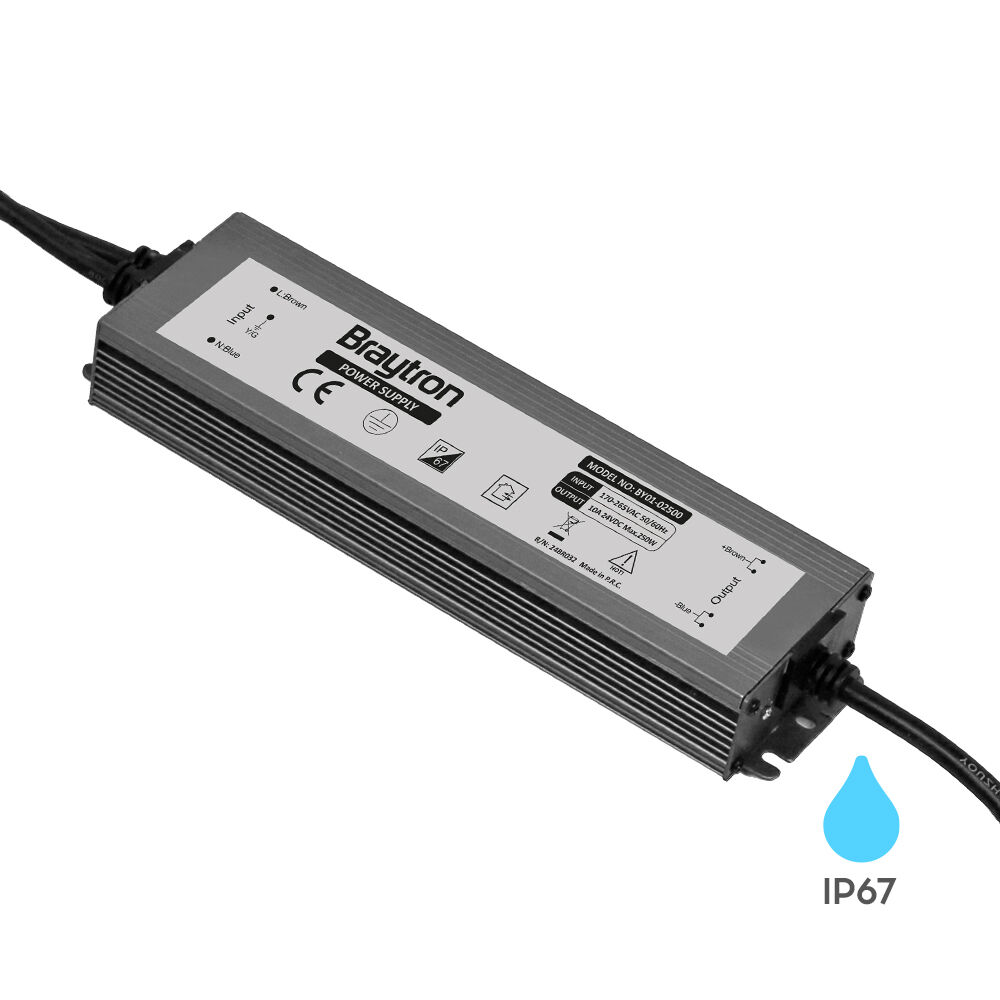 BRY-250W-24VDC-IP67-LED POWER SUPPLY - 1