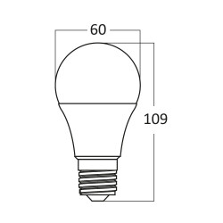 BRY-ADVANCE-10W-E27-A60-4000K-LED BULB - 3