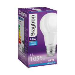 BRY-ADVANCE-11W-E27-A60-6500K-LED BULB - 3