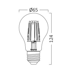 BRY-ADVANCE-13W-E27-A65-CLR-3000K-LED BULB - 3