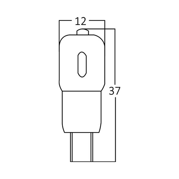 BRY-ADVANCE-1.5W-G4-320D-12V-2700K-LED BULB - 3