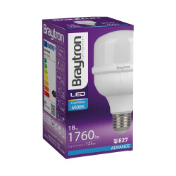 BRY-ADVANCE-18W-E27-T80-6500K-LED BULB - 3