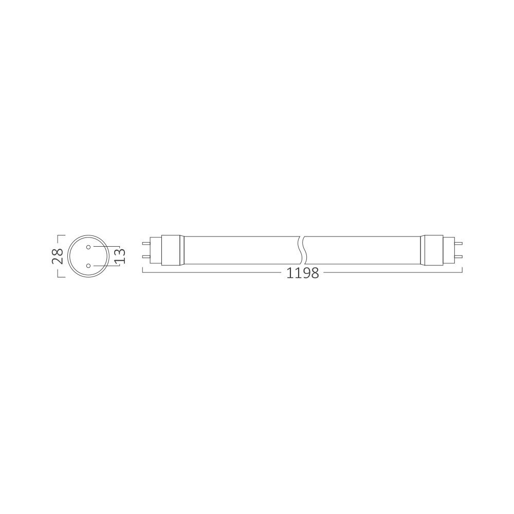 BRY-ADVANCE-18W-G13-DB-T8-GLS-4000K-LED TUBE - 4