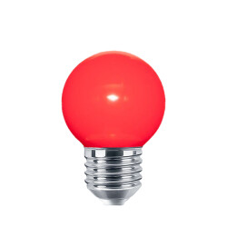 BRY-ADVANCE-1W-E27-G45-RED-LED BULB - 1