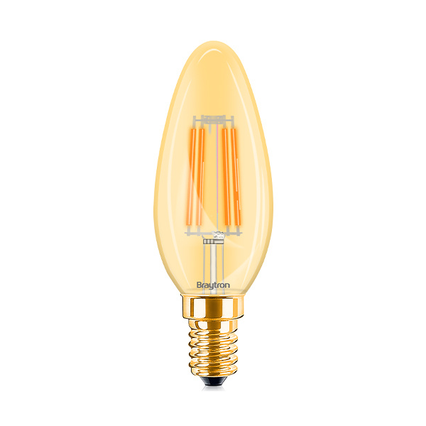 BRY-ADVANCE-4W-E14-C35-AMB-2200K-LED BULB - 1