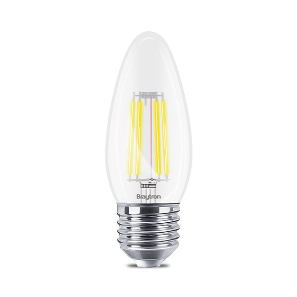 BRY-ADVANCE-4W-E27-C35-CLR-3000K-LED BULB - 1