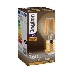 BRY-ADVANCE-4W-E27-G45-AMB-2200K-LED BULB - 3