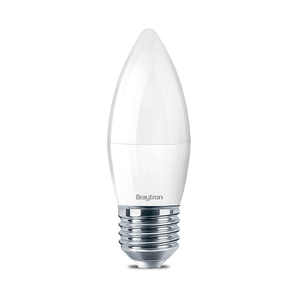 BRY-ADVANCE-5W-E27-C37-6500K-LED BULB - 1