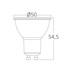 BRY-ADVANCE-5W-GU10-110D-SMRT-RGBW-LED BULB - 5