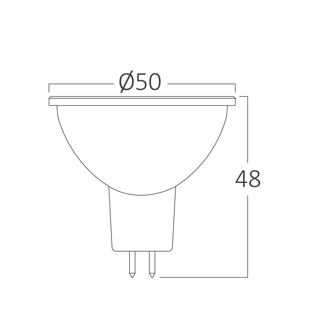 BRY-ADVANCE-5W-GU5.3-110D-4000K-LED BULB - 5