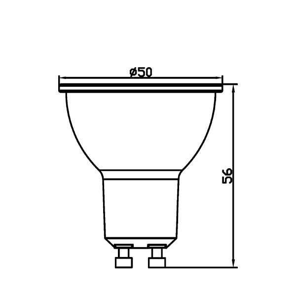 BRY-ADVANCE-7W-GU10-38D-AMB-LED BULB - 5