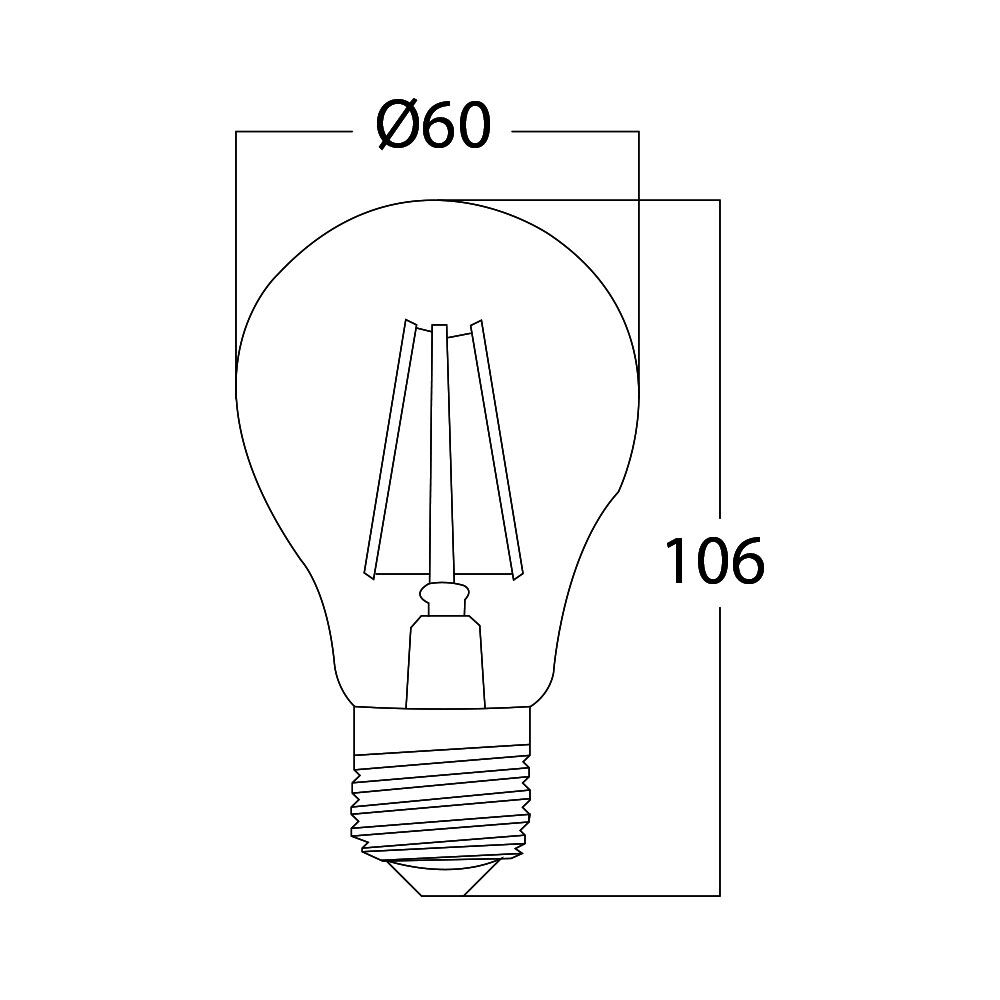 BRY-ADVANCE-9W-E27-A60-CLR-3000K-LED BULB - 4