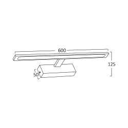 BRY-ARIA-600-12W-3IN1-CHR-IP44 MIRROR LAMP - 7