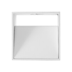 BRY-AVVA-WL02-8W-SQR-WHT-3000K-WALL LIGHT - 3