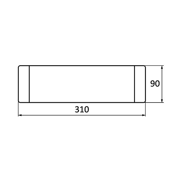 BRY-AVVA-WL04-12W-300L-RCT-BLC-3000K-WALL LIGHT - 5