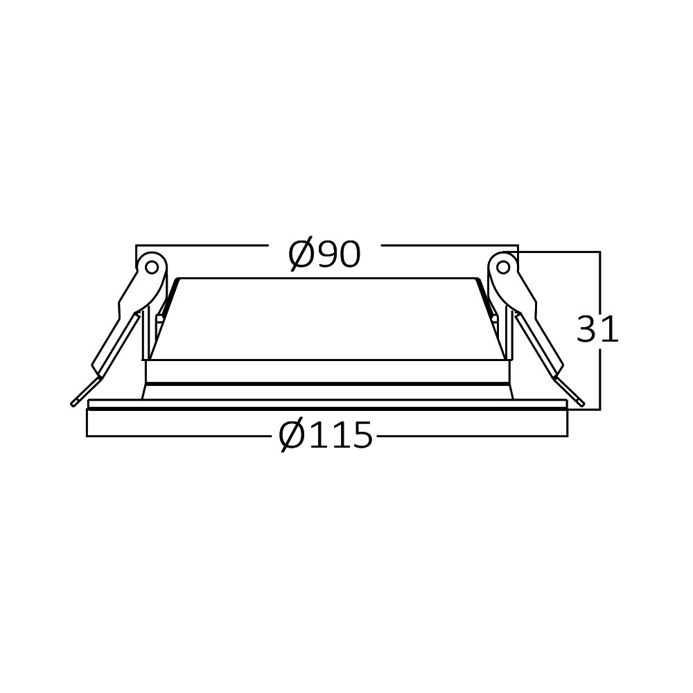 BRY-BASIC-10W-4INC-WHT-3000K-LED DOWN - 6