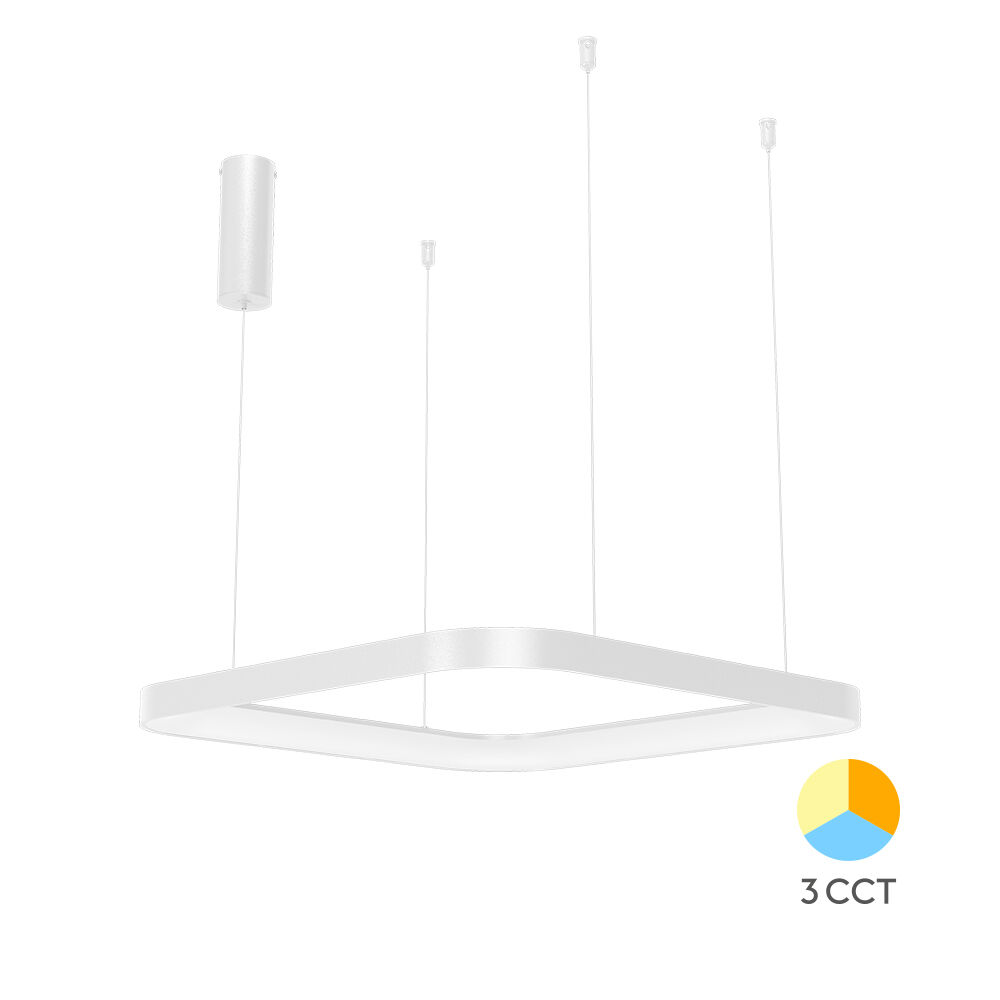 BRY-BELLA-SLP-PD-SQR-WHT-46W-3IN1-IP20-CEILING LIG - 1