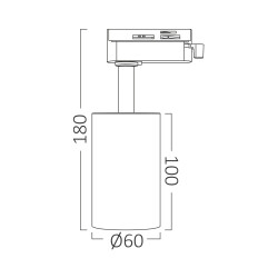 BRY-BETA-TR-WHT-GU10-4WRS-TRACKLIGHT - 5