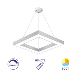 BRY-BLADE-PD-SQR-WHT-45W-RMT-CEILING LIGHT - 1