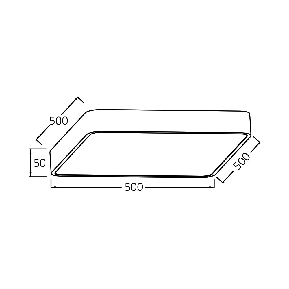 BRY-BLADE-SS-SQR-WDN-45W-RMT-CEILING LIGHT - 6