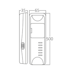 BRY-BM90-90LED-6500K-WHT-RECHARGEABLE LIGHT - 3