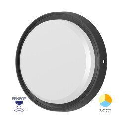 BRY-BULKHEAD-18W-RND-BLC-SNS-3IN1-IP65-LED BULKHEA - 1