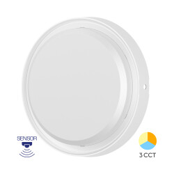 BRY-BULKHEAD-18W-RND-WHT-SNS-3IN1-IP65-LED BULKHEA - 1