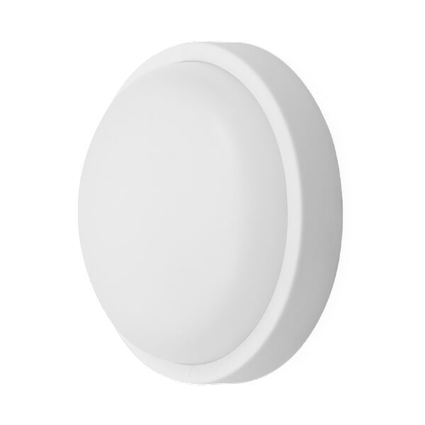 BRY-BULKHEAD-B-RND-12W-WHT-IP54-3000K-LED BULKHEAD - 1