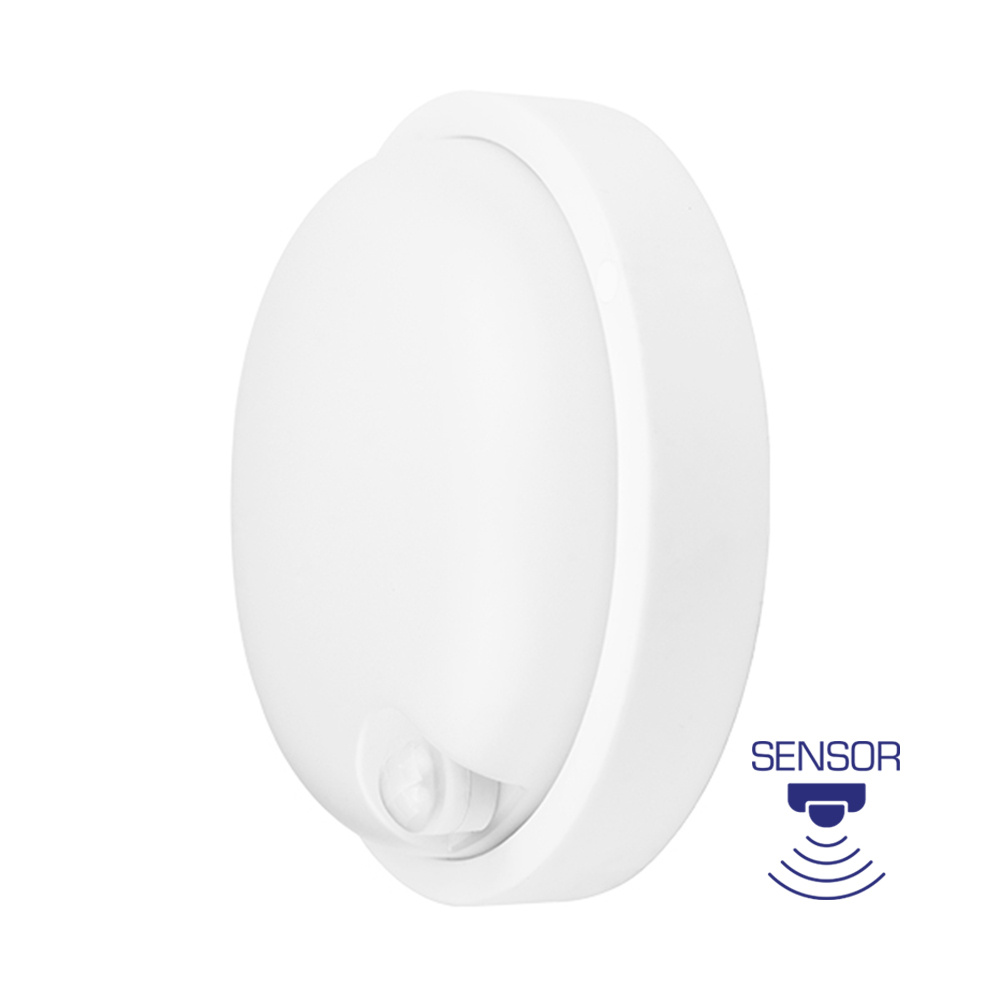 BRY-BULKHEAD-B-RND-15W-WHT-IP54-SNS-3000K-LED BULK - 1