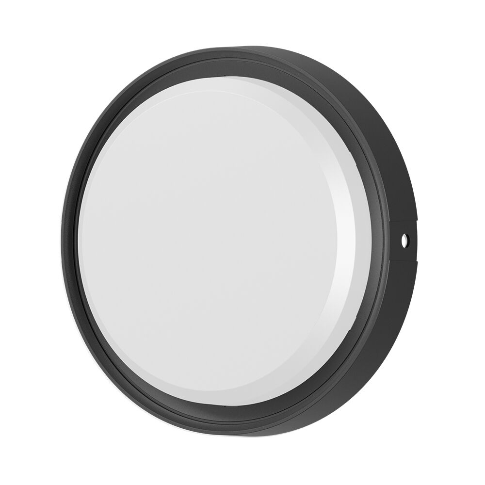 BRY-BULKHEAD-25W-RND-BLC-3000K-IP65-LED BULKHEAD - 1