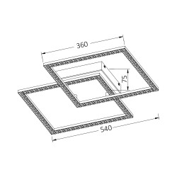 BRY-CRYSTAL-A-55W-3IN1-RMT-BLC-CEILING LIGHT - 5