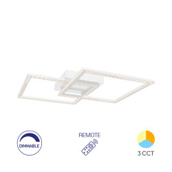 BRY-CRYSTAL-A-55W-3IN1-RMT-WHT-CEILING LIGHT - 1