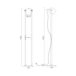 BRY-D001T-1H-1xE27-WDN-FLOOR LAMP - 4