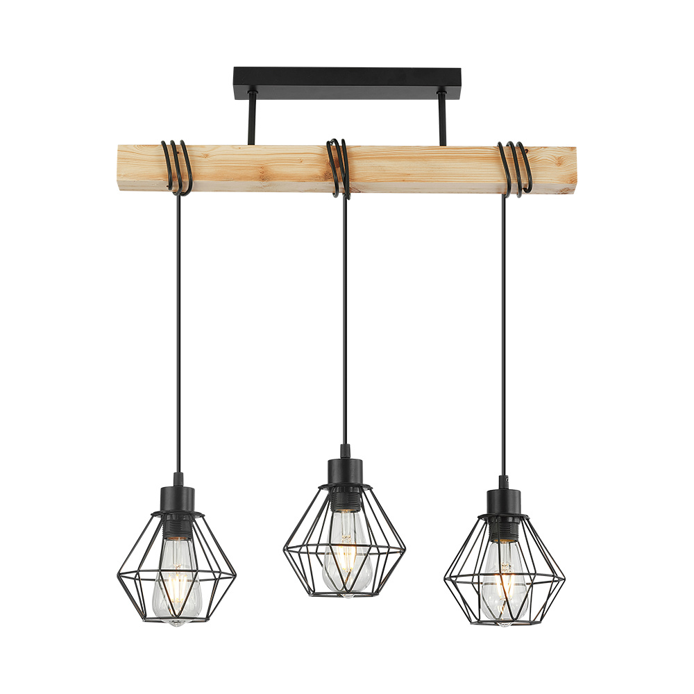 BRY-D002C-3H-3xE27-WDN-PENDANT LIGHT - 1