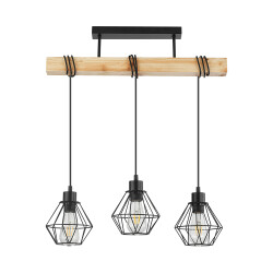 BRY-D002C-3H-3xE27-WDN-PENDANT LIGHT - 3