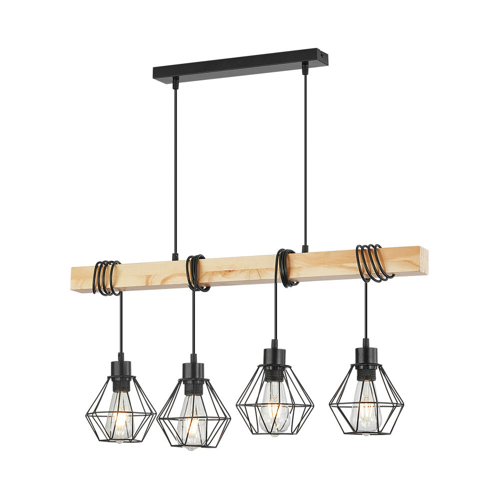 BRY-D002S-4H-4xE27-WDN-PENDANT LIGHT - 1