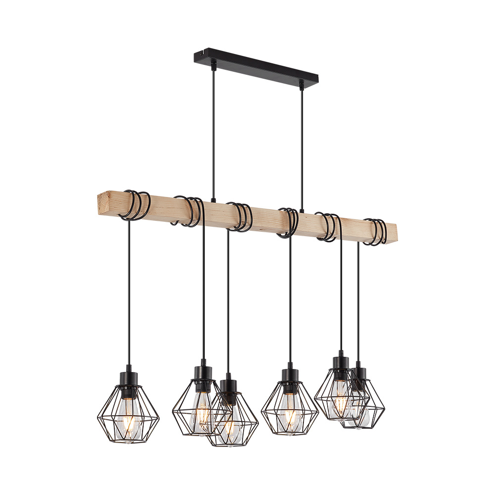 BRY-D002S-6H-6xE27-WDN-PENDANT LIGHT - 1