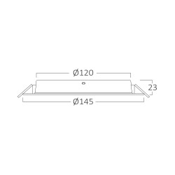 BRY-DW11-12W-PLS-6500K-DOWNLIGHT - 3