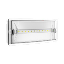 BRY-EXIT-LED-3W-DUAL-IP54-WHT-EMERGENCY EXIT LAMP - 3