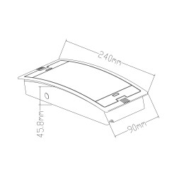 BRY-EXIT-LED-3W-DUAL-IP54-WHT-EMERGENCY EXIT LAMP - 8