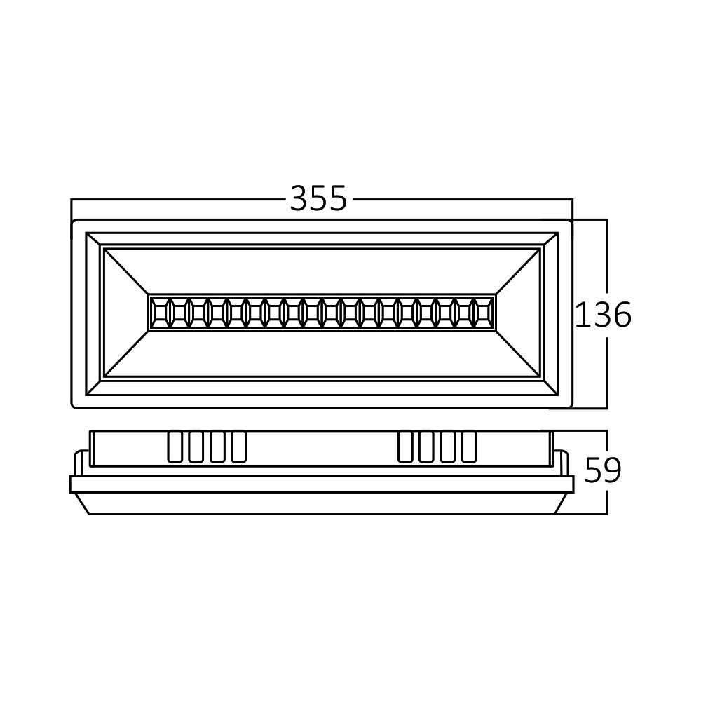 BRY-EXIT-LED-5W-DUAL-IP65-WHT-EMERGENCY EXIT - 7