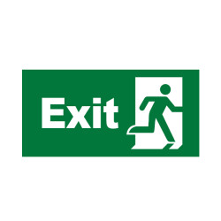 BRY-EXIT SING-EXIT DOOR-PVC - 1