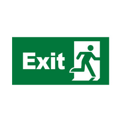 BRY-EXIT SING-EXIT DOOR-STICKER - 1