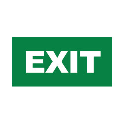 BRY-EXIT SING-EXIT STICKER - 1