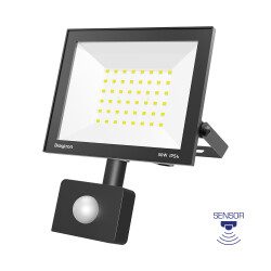 BRY-FLOOD-CF-50W-BLC-6500K-SNS-IP54-LED FLOODLIGHT - 1