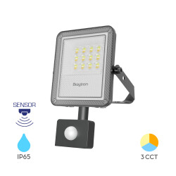 BRY-FLOOD-PF-10W-GRY-3IN1-SNS-IP65-LED FLOODLIGHT - 1