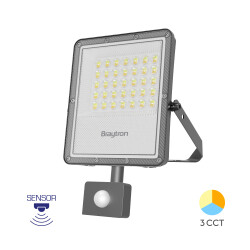 BRY-FLOOD-PF-30W-GRY-3IN1-SNS-IP65-LED FLOODLIGHT - 1