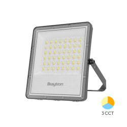 BRY-FLOOD-PF-50W-GRY-3IN1-IP65-LED FLOODLIGHT - 1