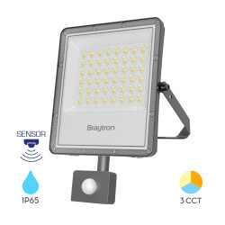 BRY-FLOOD-PF-50W-GRY-3IN1-SNS-IP65-LED FLOODLIGHT - 1